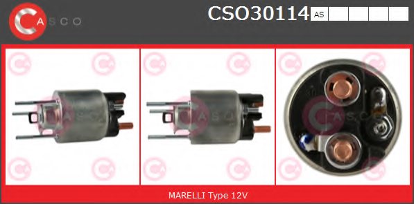 CASCO CSO30114AS Solenoid Switch, starter